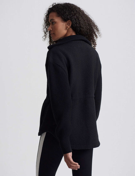 Varley Renea Fleece Jacket - Blackimage3- The Sports Edit