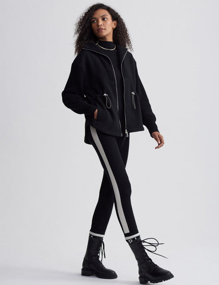 Varley Renea Fleece Jacket - Blackimage5- The Sports Edit