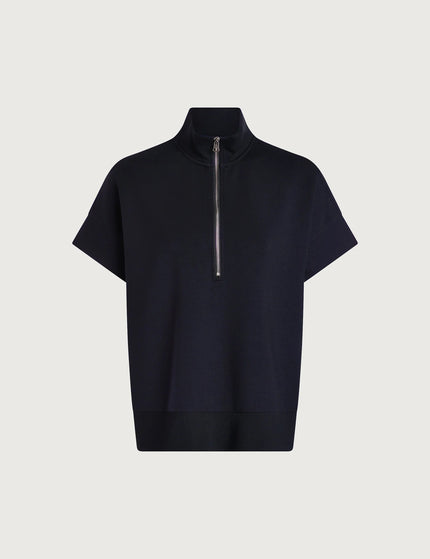 Varley Ritchie Short Sleeve Sweat - Navyimages6- The Sports Edit