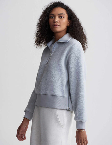 Varley Roselle Half-Zip Fleece - Pearl Blueimage3- The Sports Edit