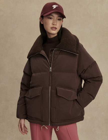 Varley Roseville Down Jacket - Coffee Beanimages1- The Sports Edit