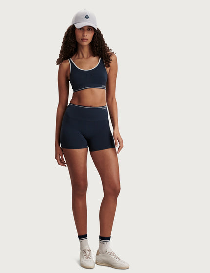Varley Sakura Seamless Bra - Blue Nightsimages6- The Sports Edit