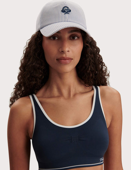Varley Sakura Seamless Bra - Blue Nightsimages4- The Sports Edit