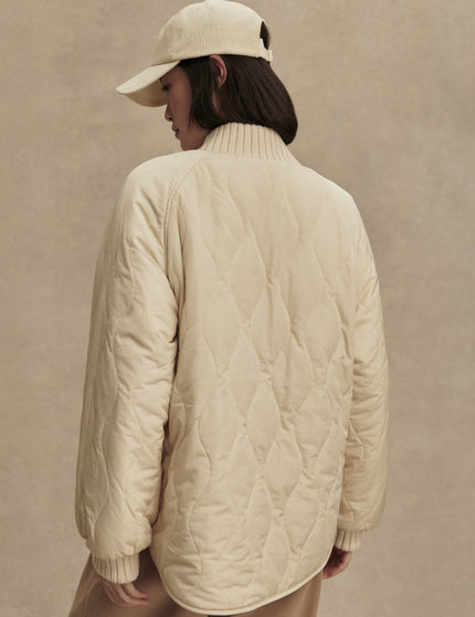 Varley Serina Reversible Quilt Jacket - Sandshellimages4- The Sports Edit