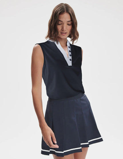 Varley Shelby Performance Tank - Blue Nightsimage2- The Sports Edit