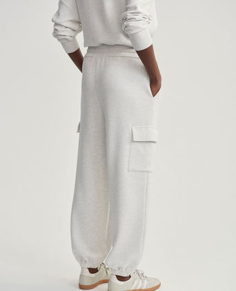 The Cargo Pant 27.5 - Ivory Marl