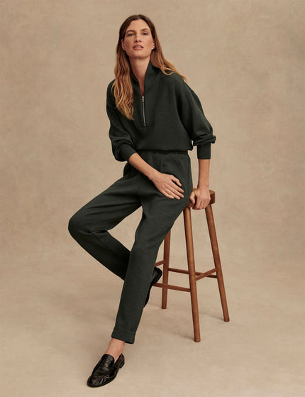 Varley The Rolled Cuff Pant 25" - Olive Marlimage4- The Sports Edit