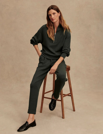 Varley The Rolled Cuff Pant 25" - Olive Marlimage5- The Sports Edit