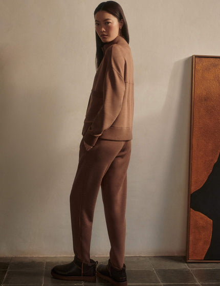 Varley The Slim Zip Hem Pant 29.5" - Golden Bronze Marlimages5- The Sports Edit