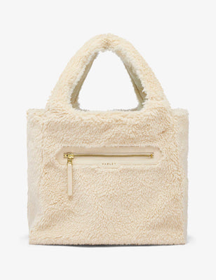 Vail Sherpa Crossbody Tote - Sandshell