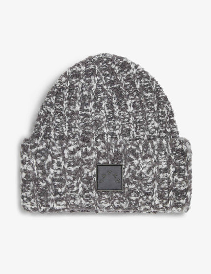 Varley Vernon Boucle Knit Hat - Charcoalimage2- The Sports Edit