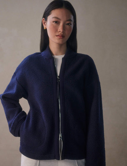 Varley Willmont Patch Pocket Fleece - Evening Blueimages3- The Sports Edit