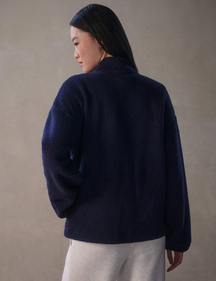 Varley Willmont Patch Pocket Fleece - Evening Blueimages2- The Sports Edit