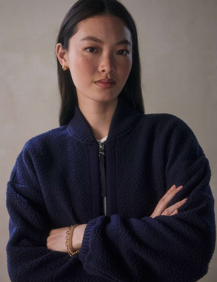 Varley Willmont Patch Pocket Fleece - Evening Blueimages4- The Sports Edit