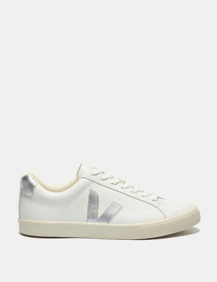 Veja Esplar Leather - White Silverimage1- The Sports Edit
