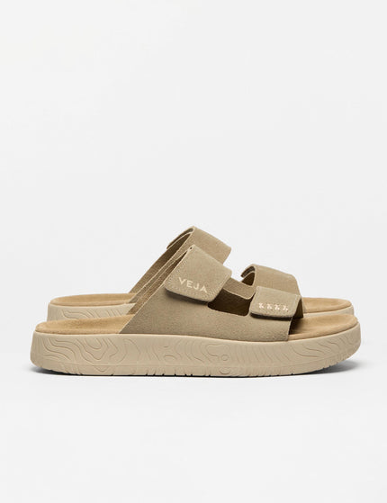 Veja Etna Suede Sandal - Taupe Almondimage2- The Sports Edit