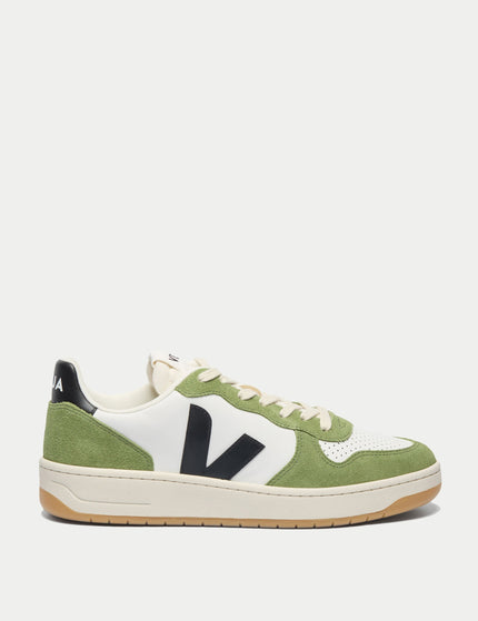 Veja V-10 Leather - White Black Kiwiimage1- The Sports Edit
