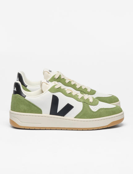 Veja V-10 Leather - White Black Kiwiimage3- The Sports Edit