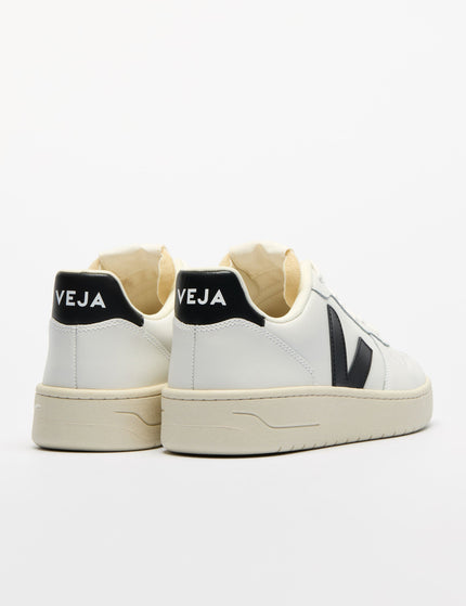 Veja V-10 Leather - White Blackimage4- The Sports Edit