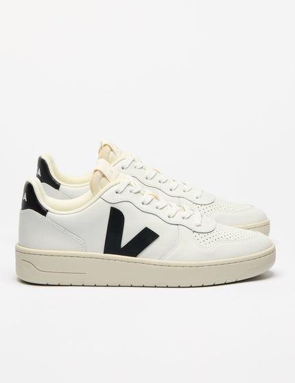 Veja V-10 Leather - White Blackimage3- The Sports Edit