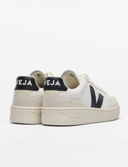 Veja V-90 Leather - White Blackimage4- The Sports Edit