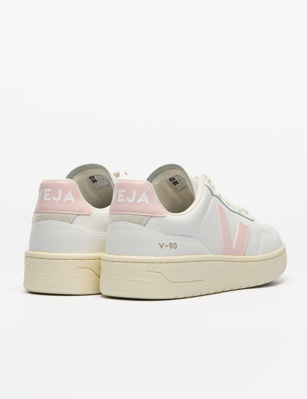 Veja V-90 Leather - White Petaleimage4- The Sports Edit