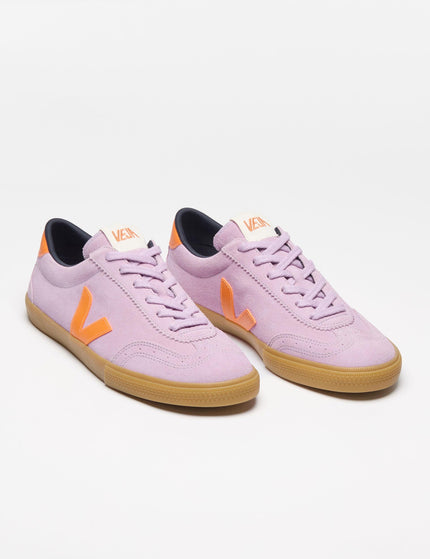 Veja Volley Suede - Orchid Fury Naturalimage2- The Sports Edit