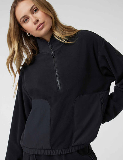 Vuori Aspen Half Zip - Blackimage3- The Sports Edit