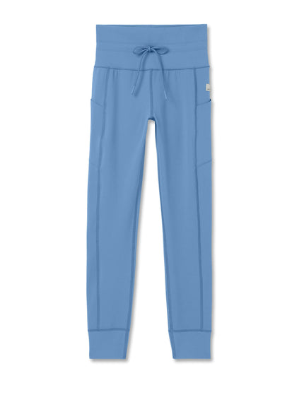 Vuori Daily Pocket Legging - Light French Blueimage8- The Sports Edit