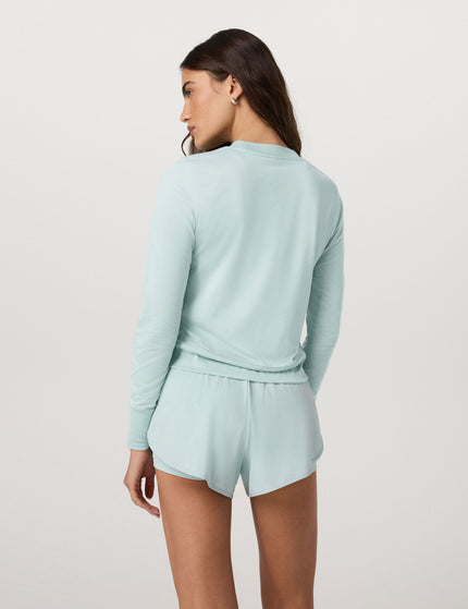 Vuori Daydream Crew - Spearmint Heatherimage2- The Sports Edit