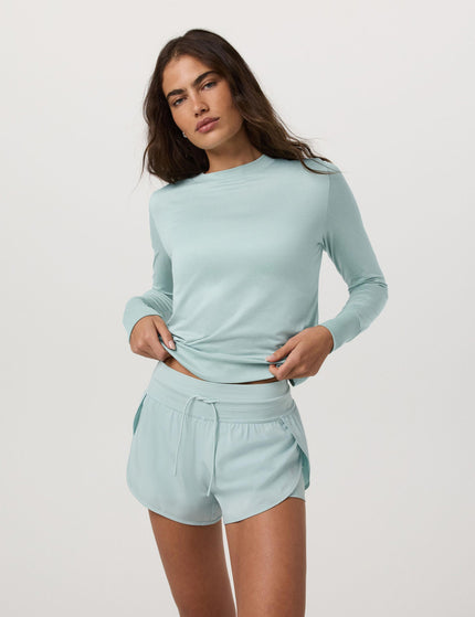 Vuori Daydream Crew - Spearmint Heatherimage5- The Sports Edit