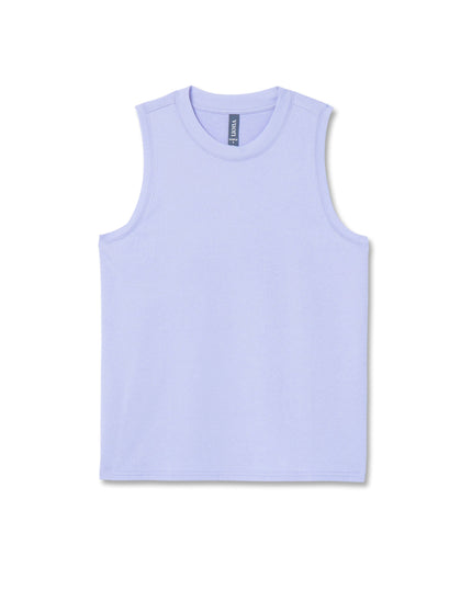 Vuori Energy Top Long - Lavender Mist Heatherimage8- The Sports Edit