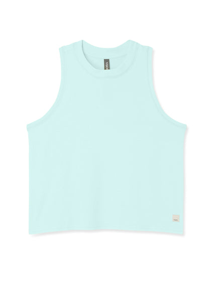 Vuori Energy Top - Spearmint Heatherimage8- The Sports Edit