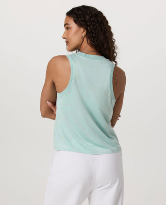 Energy Top - Spearmint Heather