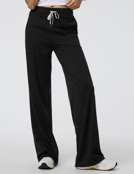 Vuori Halo Essential Wideleg - Black Heatherimage1- The Sports Edit