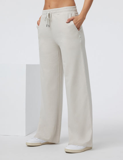 Vuori Halo Essential Wideleg - Ecru Heatherimages3- The Sports Edit