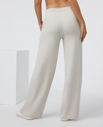 Halo Essential Wideleg - Ecru Heather