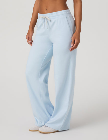 Vuori Halo Essential Wideleg - Soft Sky Heatherimages5- The Sports Edit