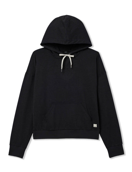 Vuori Halo Modern Pullover Hoodie - Black Heatherimage8- The Sports Edit