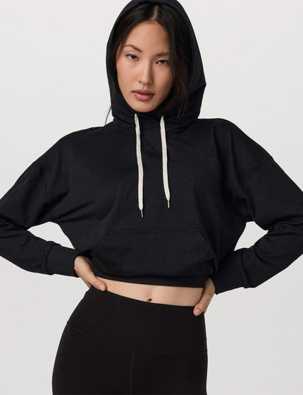 Vuori Halo Modern Pullover Hoodie - Black Heatherimage3- The Sports Edit