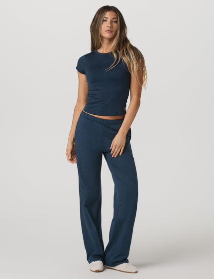 Vuori Halo Modern Straight Leg Pant - Blue Coast Heatherimages6- The Sports Edit