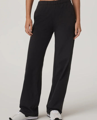 Halo Modern Straight Leg Pant - Solid Black