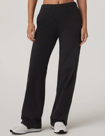 Vuori Halo Modern Straight Leg Pant - Solid Blackimage1- The Sports Edit