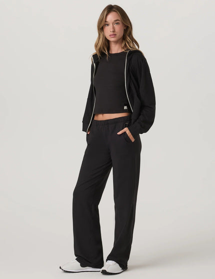 Vuori Halo Modern Straight Leg Pant - Solid Blackimage5- The Sports Edit