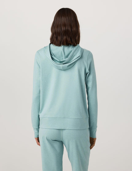 Vuori Halo Performance Hoodie 2.0 - Sea Spray Heatherimage2- The Sports Edit