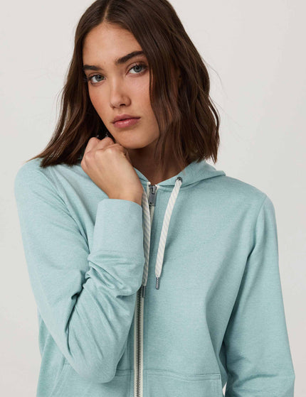 Vuori Halo Performance Hoodie 2.0 - Sea Spray Heatherimage4- The Sports Edit