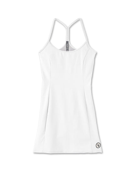 Vuori One Shot Tennis Dress - Whiteimage4- The Sports Edit