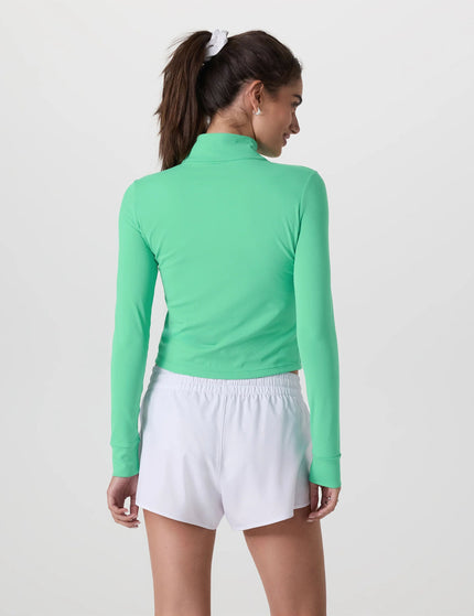 Vuori Studio Half Zip - Light Bergamotimage2- The Sports Edit