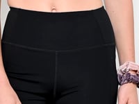 Girlfriend Collective High Waisted Run Short - Blackimages5- The Sports Edit