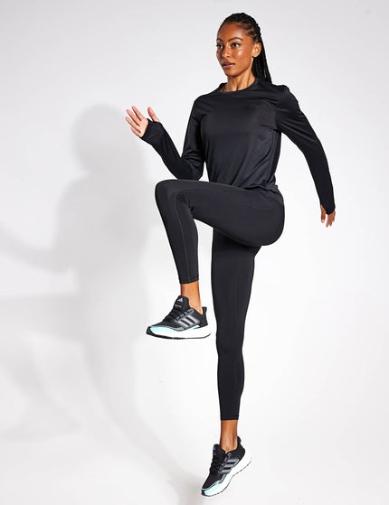 adidas Run Icons Running Long-Sleeve Top - Blackimage4- The Sports Edit